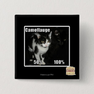 Badge Carré 5 Cm Camouflage