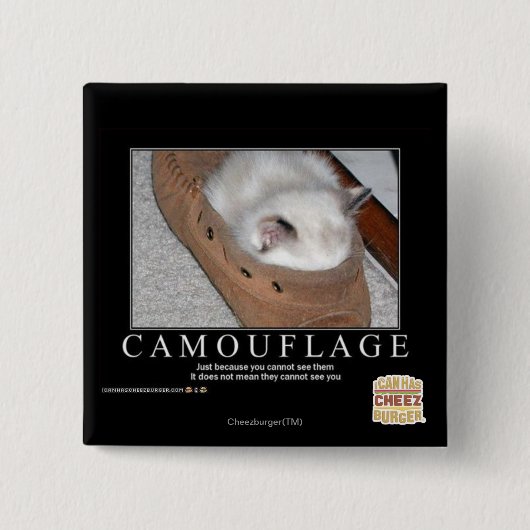 Badge Carré 5 Cm Camouflage (Devant)