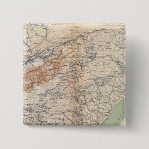 Badge Carré 5 Cm Campagnes de l'Armée du Cumberland