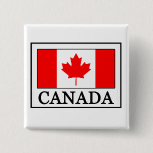 Badge Carré 5 Cm Canada