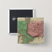 Badge Carré 5 Cm Canada 3 (Devant & derrière)