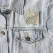 Badge Carré 5 Cm Canada Est (En situation)