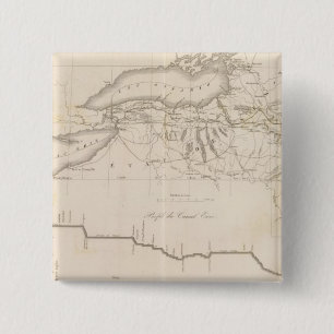 Badge Carré 5 Cm Canal Erie