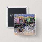 BADGE CARRÉ 5 CM CANAUX (Devant & derrière)