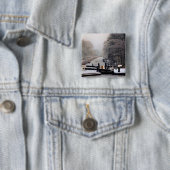 BADGE CARRÉ 5 CM CANAUX (En situation)