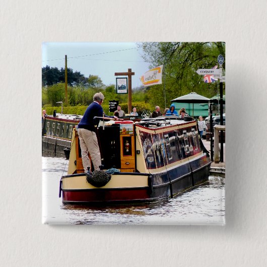 BADGE CARRÉ 5 CM CANAUX (Devant)