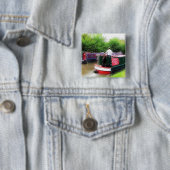 BADGE CARRÉ 5 CM CANAUX (En situation)