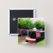 BADGE CARRÉ 5 CM CANAUX (Devant & derrière)