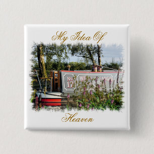 BADGE CARRÉ 5 CM CANAUX