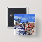 BADGE CARRÉ 5 CM CANAUX (Devant & derrière)