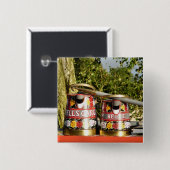 BADGE CARRÉ 5 CM CANAUX (Devant & derrière)