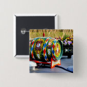 BADGE CARRÉ 5 CM CANAUX (Devant & derrière)