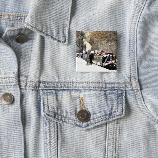 BADGE CARRÉ 5 CM CANAUX (En situation)