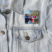 BADGE CARRÉ 5 CM CANAUX (En situation)