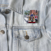 BADGE CARRÉ 5 CM CANAUX (En situation)