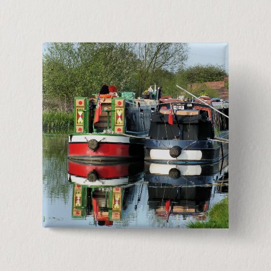 BADGE CARRÉ 5 CM CANAUX (Devant)