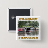 BADGE CARRÉ 5 CM CANAUX (Devant & derrière)