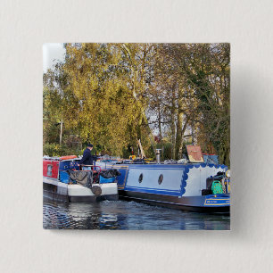 BADGE CARRÉ 5 CM CANAUX