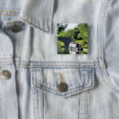 BADGE CARRÉ 5 CM CANAUX (En situation)