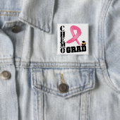 Badge Carré 5 Cm Cancer du sein Chimo Grad (En situation)