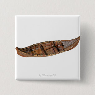 Badge Carré 5 Cm Canoë Eskimo