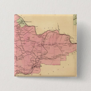 Badge Carré 5 Cm Canton de French Creek