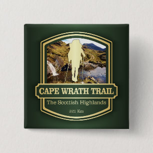 Badge Carré 5 Cm Cap Wrath Trail (B)