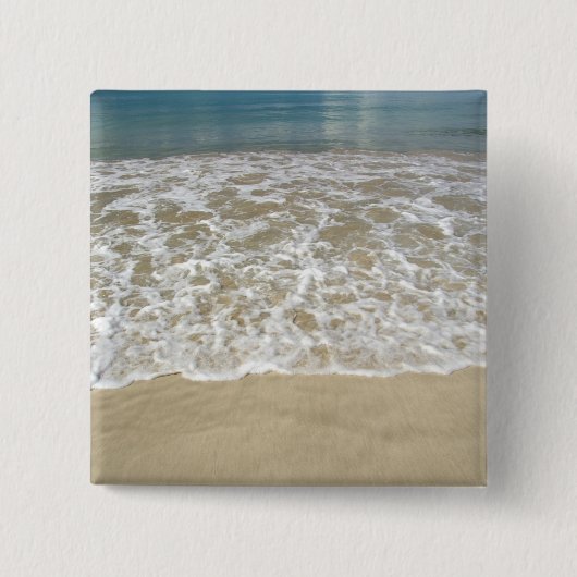 Badge Carré 5 Cm Caraïbes, îles Vierges américaines, Saint-Thomas,  (Devant)