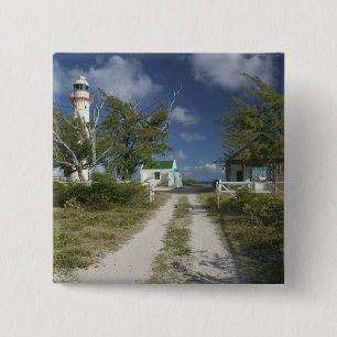 Badge Carré 5 Cm Caraïbes, TURKS & CAICOS, Grand Turk Island, 3