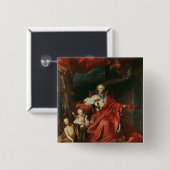 Badge Carré 5 Cm Cardinal de Bouillon Opening (Devant & derrière)