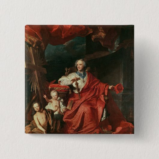 Badge Carré 5 Cm Cardinal de Bouillon Opening (Devant)