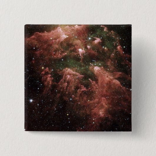 Badge Carré 5 Cm Carina Nebula (Devant)