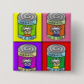 Badge Carré 5 Cm carré (Devant)