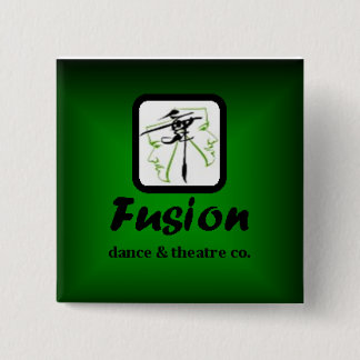 Badge Carré 5 Cm Carré de vert de fusion