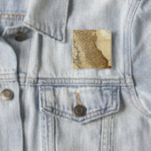 Badge Carré 5 Cm Carte De San Joaquin (En situation)