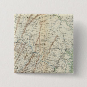 Badge Carré 5 Cm Carte Gen I