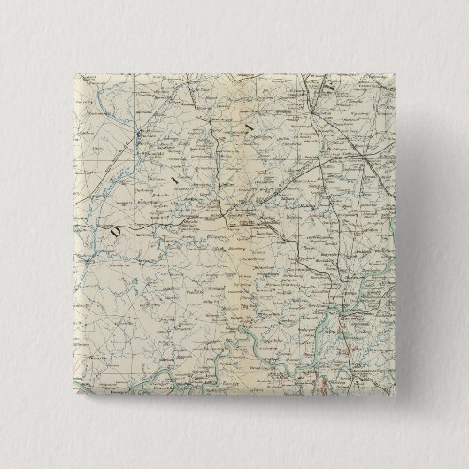 Badge Carré 5 Cm Carte Gén XVI (Devant)