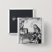 Badge Carré 5 Cm Cartes de jeu commémorant (Devant & derrière)