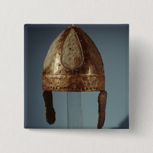 Badge Carré 5 Cm Casque européen de combat de guerre, c.500