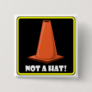 Badge Carré 5 Cm CASQUETTE 1a de CÔNE