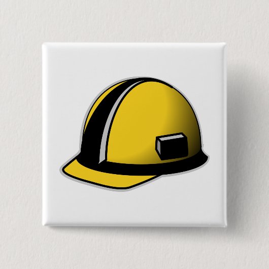 Badge Carré 5 Cm Casquette dur (Devant)