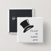 Badge Carré 5 Cm Casquette supérieur (Devant & derrière)