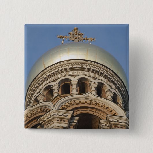 Badge Carré 5 Cm Cathédrale (Devant)