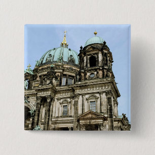 Badge Carré 5 Cm Cathédrale de Berlin