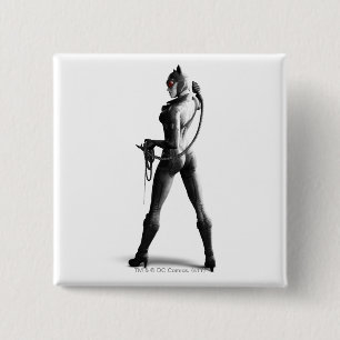 Badge Carré 5 Cm Catwoman