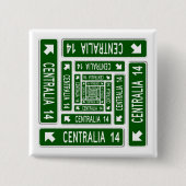 Badge Carré 5 Cm Centralia PA (Devant)