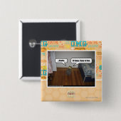 Badge Carré 5 Cm cerveaux (Devant & derrière)