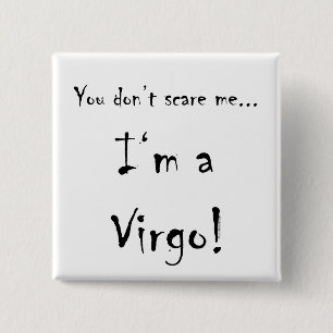 Badge Carré 5 Cm C'est chose de Vierge !