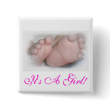 C'est une fille ! Bouton