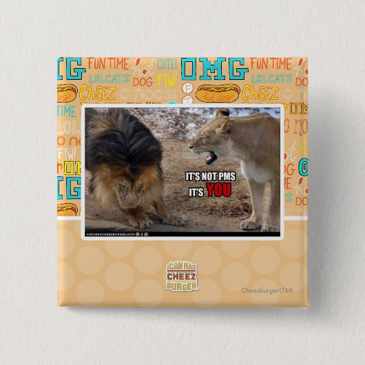 Badge Carré 5 Cm C'est VOUS ! (Devant)